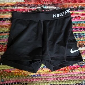 Black Nike Pro Shorts